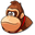 Donkey Kong Bananza Donkey Kong and his Arm Brown Beige Pointer