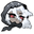 Cookie Run Ash Salt Cookie and a Fork Spear Gray Black Pointer