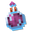 Minecraft Lingering Potions of Regeneration and Strength Purple Blue Pointer