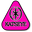 KATSEYE Logo Pink Black Pointer