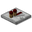 Minecraft Redstone Repeater and Redstone Dust Gray Pointer