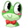 The Amazing Digital Circus Ribbit and her Hand Green Red Pointer