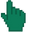 Jungle Green Pixel Pointer