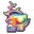 Terraria Miracle Matter and Cosmic Immaterializer Brown Green Orange Pointer