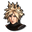 Final Fantasy VII Cloud Strife and his Buster Sword Yellow Black Pointer