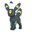 Pokemon Eevee and Umbreon Pixel Black Yellow Pointer