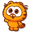 Kawaii Baby Garfield Orange White Pointer