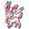 Pokemon Sylveon Pixel White Pink Pointer