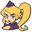 Gameoverse Miss Information and her Hand Yellow Purple Pointer