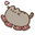Pusheen in Pink Crocs Gray Pointer