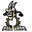 Mixels Footi and a Spikel Cubit Gray Brown Pointer
