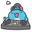 Bugcat Capoo as a Singer and a DJ Blue Gray Pointer