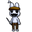 Roblox Animal Hospital Barney in Normal and Anomaly Forms White Brown Pointer
