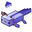 Minecraft Blue Axolotl and Axolotl Spawn Egg Blue Pointer