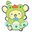 Sanrio Frog Pompompurin Green Yellow Pointer