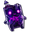 Fortnite Holofoil Zero Point Sprite and Cube Zero Point Sprite Black Purple Pointer