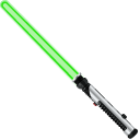 Star Wars Qui-Gon Jinn Lightsaber cursor – Custom Cursor browser extension