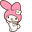 My Melody and Flowers Pointer