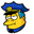 The Simpsons Chief Wiggum Donut Pointer