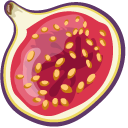Fig Fruit Gradient Cursor - Sweezy Custom Cursors