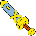 Asterix with a Sword cursor – Custom Cursor