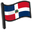 Dominican Republic Flag pointer