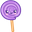  Cute Candy and Purple Lollipop Pointer