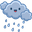 Cute Hurricane and Cloud Pointer