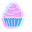 Neon Cupcake Pointer