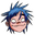 Gorillaz 2-D and Microphone Pointer
