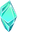 Aquamarine Crystal Pointer