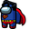 Among Us Superman Character Pointer