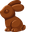 Chocolate Easter Bunny and Egg Pointer