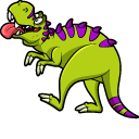 Chrome Dino T-Rex cursor – Custom Cursor