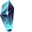 Blue Fluorite Crystal Pointer
