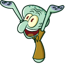 Squidward Dab cursor – Custom Cursor browser extension