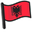 Albania Flag Pointer