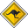 Australia Kangaroo Sign Pointer