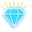 Blue Diamond Neon Pointer