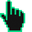 Caribbean Green Pixel Pointer