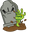 Halloween Grave and Zombie Hand Pointer