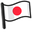 Japan Flag pointer