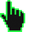 Screamin' Green Pixel Pointer