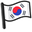 South Korea Flag Pointer