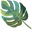 Aquarelle Tropical Leaf Pointer
