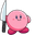 Kirby With A Knife Meme Pointer