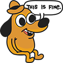 This Is Fine cursor – Custom Cursor