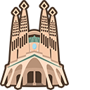 Spain la Sagrada Familia cursor – Custom Cursor browser extension