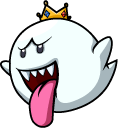 Super Mario King Boo cursor – Custom Cursor browser extension