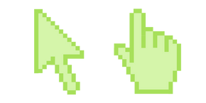 Mindaro Green Pixel cursor